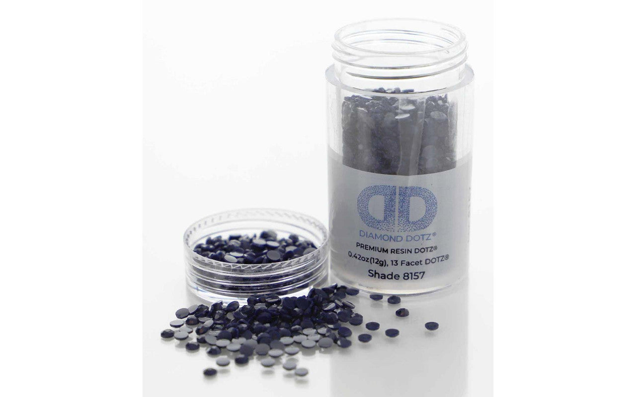Gemas de estilo libre Diamond Dotz 2,8 mm 12 g Azul medianoche 8157